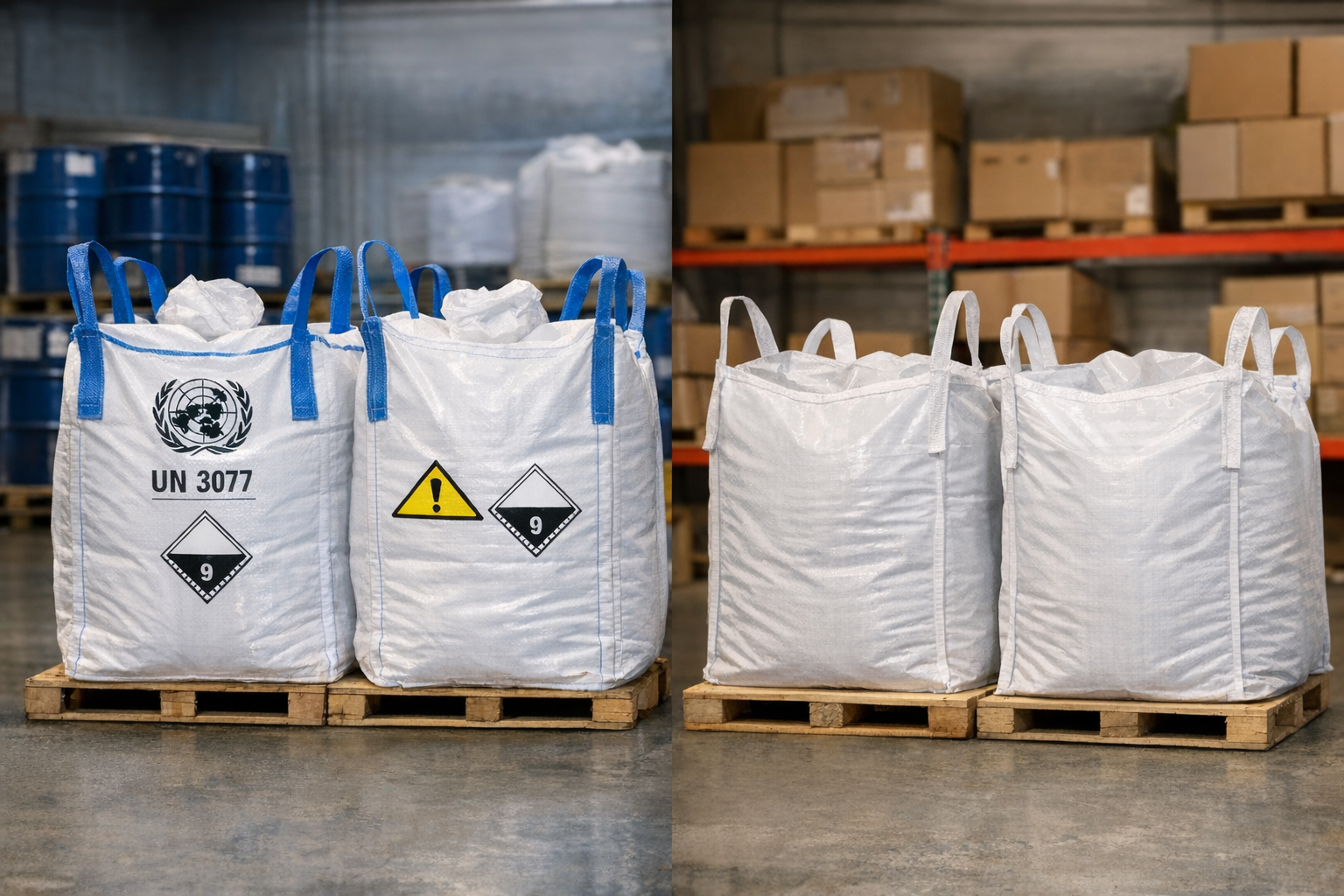 UN certified vs Standard FIBCs