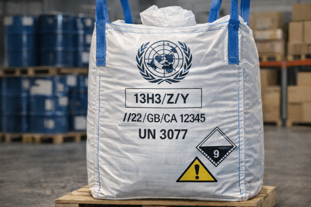 UN Markings for FIBCs: Codes, Testing & Requirements